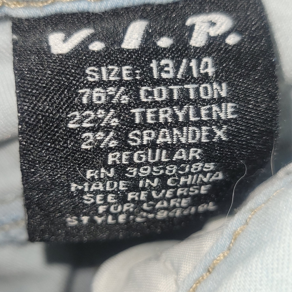 VIP Women's Sky Blue Skinny Jeans - Picture 3 of 3